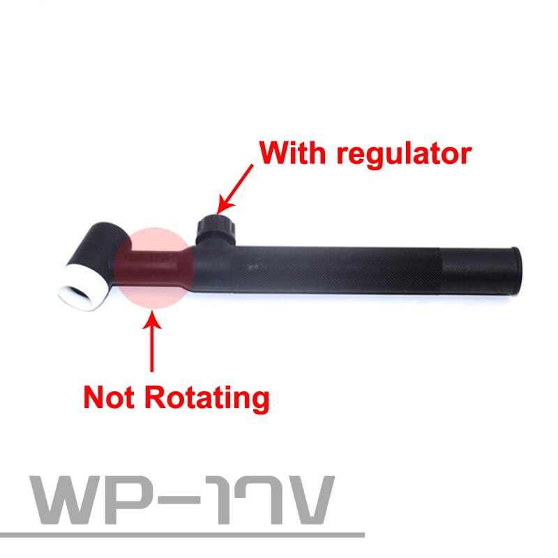Torcia per saldatura Tig testa flessibile WP17 WP17F WP17V WP17FV torcia TIG corpo raffreddato ad aria testa girevole 150 amp accessori per saldatura Tig