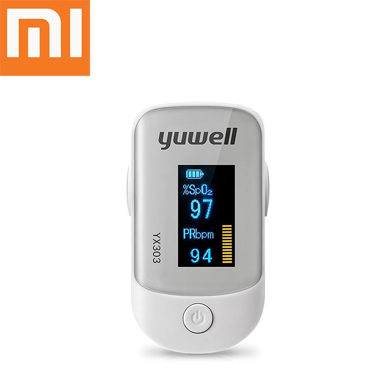 Xiaomi Originele Yuwell Bloed Oximeter Smart Vingertop Pulse Care High-Speed Sensor Digitale Led Display Hartslag Gezondheid Monitor