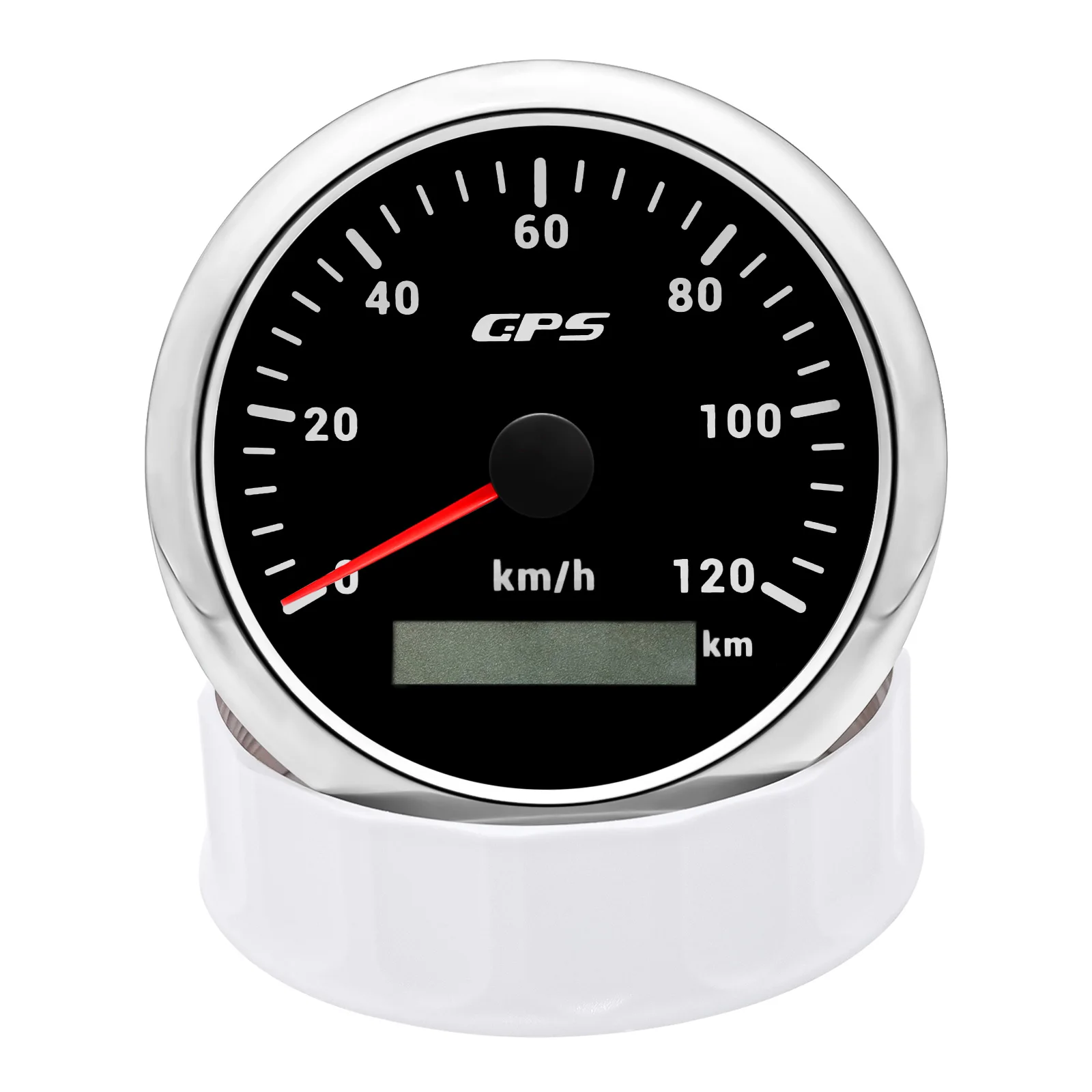 Velocímetro GPS de 85MM para Motor barco marino, retroiluminación de 7 colores, 30 ~ 200 KmH, medidor de velocidad para barco, coche y camión con antena GPS personalizada