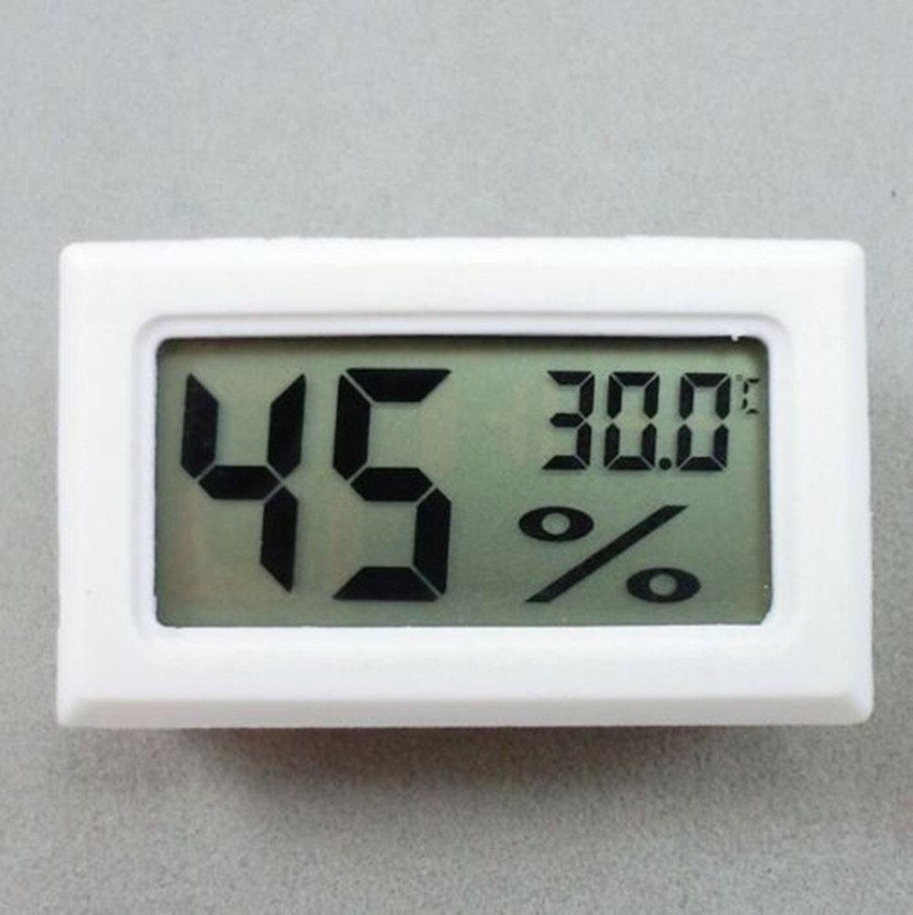 Digital LCD Thermometer Hygrometer Alarm Clock Temperature Humidity Meter Indoor