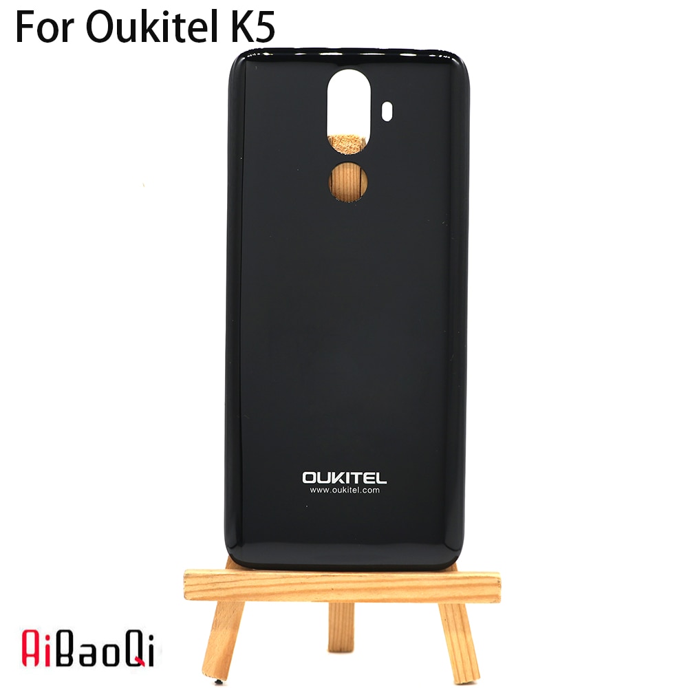 AiBaoQi Neue Original Oukitel K5 batterie fall Schutzhülle Batterie Fall Zurück Abdeckung Für 5,7 zoll Oukitel K5 Telefon + 3M klebstoff