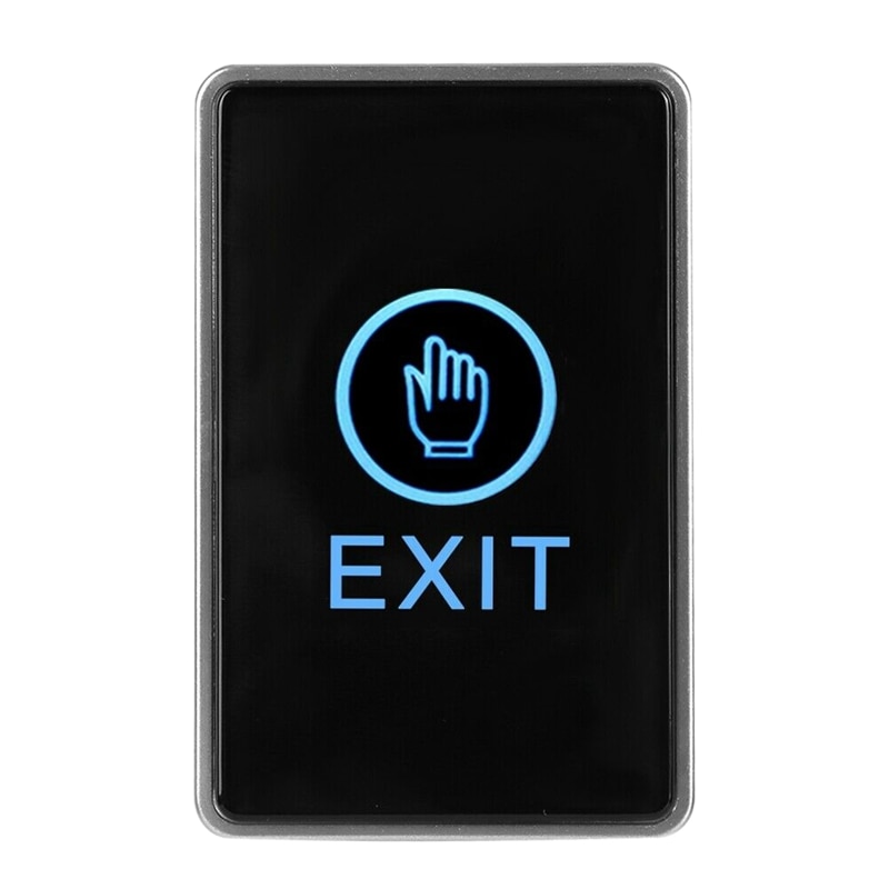 Push Press Exit Button Door Eixt Release Button for Gate Door Lock Access Control System NO/NC/COM Output