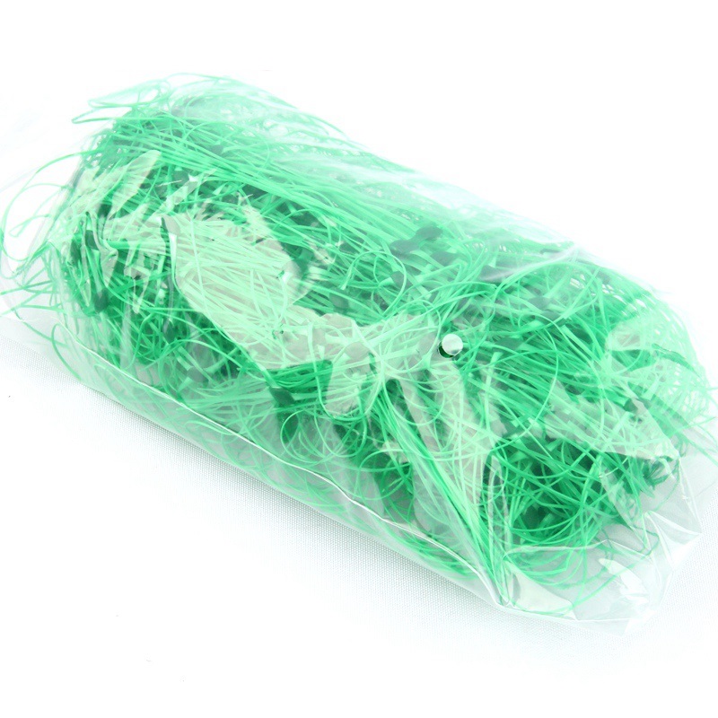 Malla de plástico para plantas trepadoras, marco de red de soporte para flores, pepino, 1,7x4m, 10x10cm, 1 unidad: Default Title