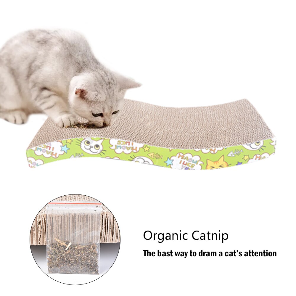 Cat Scratcher Bord Corrugated Paper Cardboard Furniture Protection Scratch