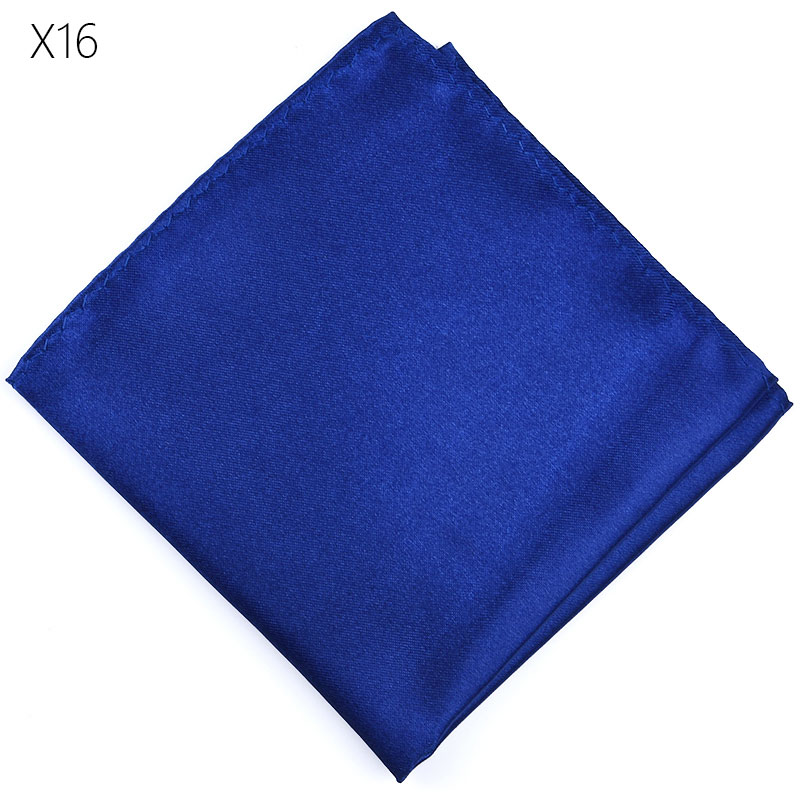 Mænd hvid lommetørklæde jakkesæt lommehåndklæde tilbehør bryllupsfest fest jubilæum kommerciel sort rød blå: X16