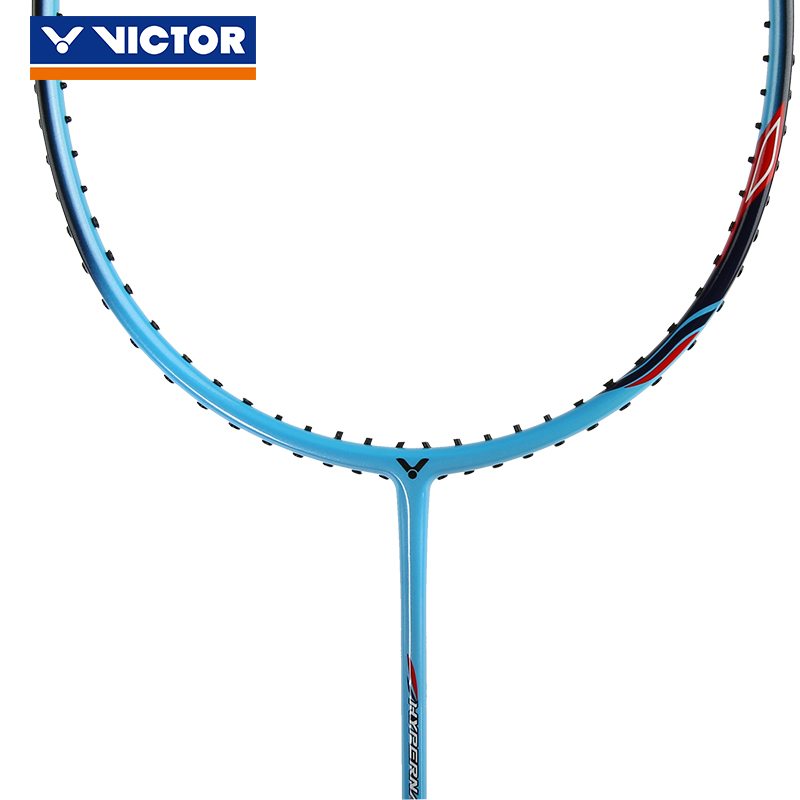 Raquette de Badminton professionnelle d'origine Victor en carbone avec poignée de sac BRS1900 CHA9500 JS DF90 Tk100 HXDF80