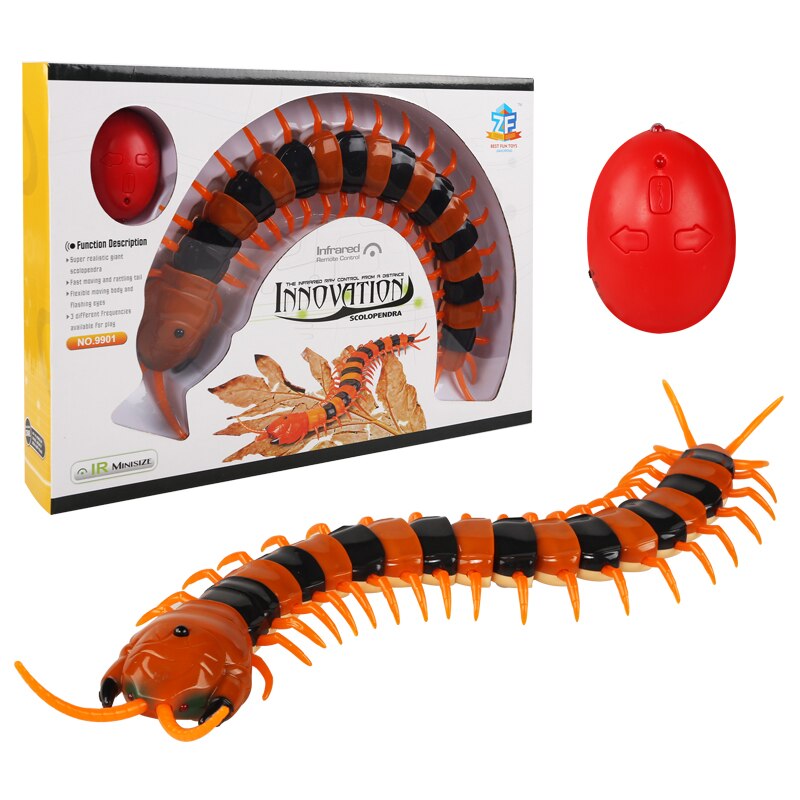 Enfants jouets infrarouge télécommande mille-pattes jouets créatifs nouveauté spoof personnes entières jouets effrayants bébé fournitures scolaires