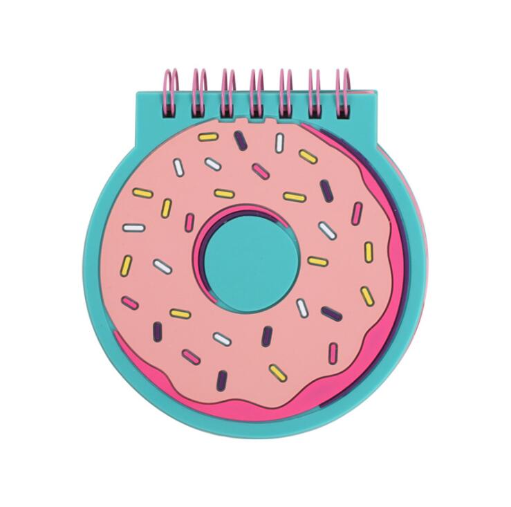 1 Piece Kawaii Unicorn Mini Pocket Coil Notebook Blank Diary Memo Notes Graffiti Sketch Book For Kids To Do It Planner Notepads: Hamburger