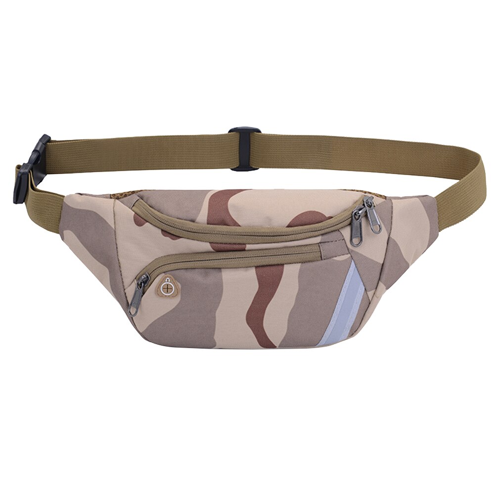 Nylon heuptasje dames heren buitensport camouflage borst crossbody schoudertas: 6