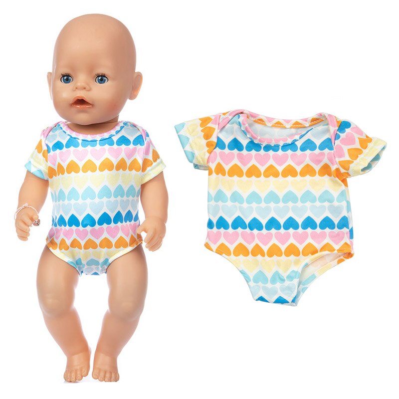 4 Sets Baby Doll Clothes For 14-18 Inch Dolls, 16 Réunion
