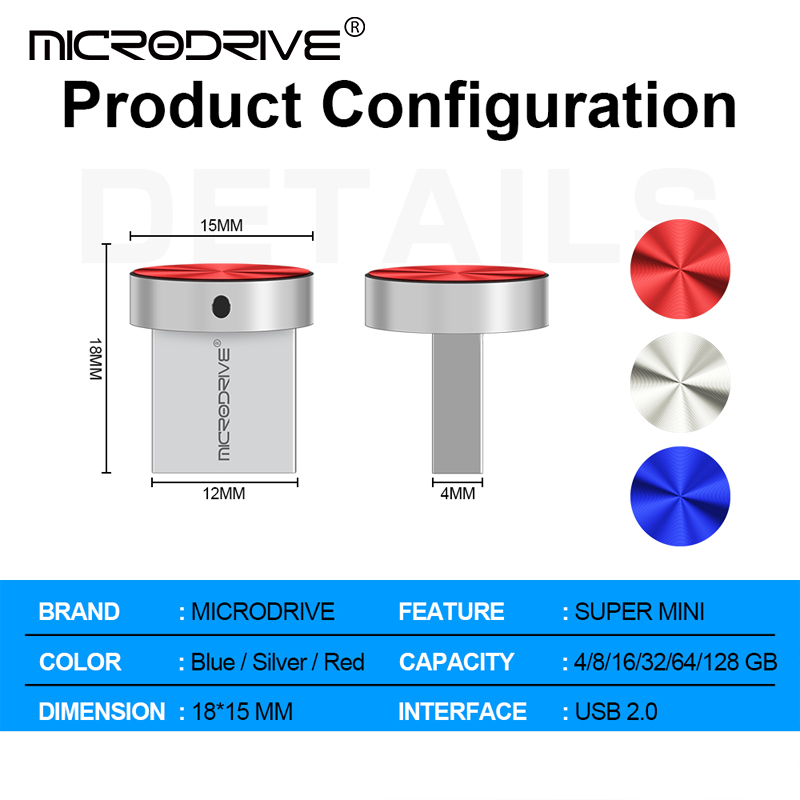 Metal USB Flash Drive 4g 8g 16g 32g 64GB Mini pendrive 128G 256G Pen drive флешка waterproof usb2.0 usb stick