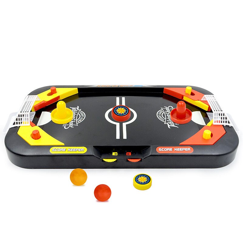 2 In 1 Ice Hockey Table Game Competitive Game Against Machine Puzzle Decompression Casual Interactive Table Hockey Toy