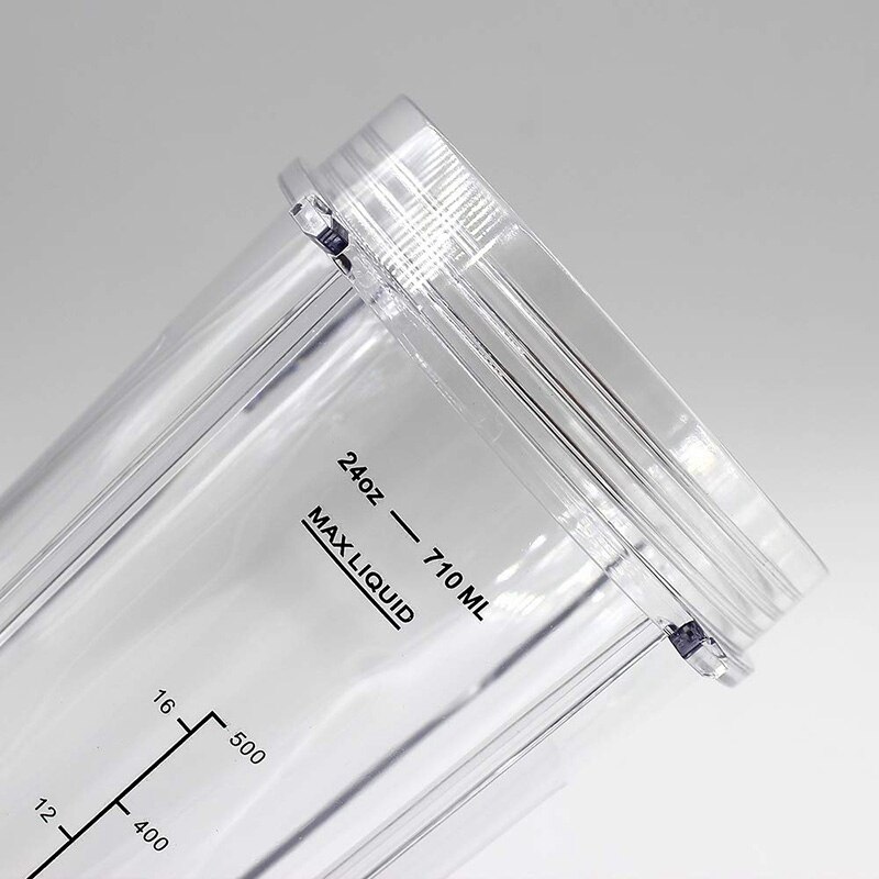 Extractor Blade with 18Oz 24Oz Cup and Nozzle Cap for Ninja BL480 / BL490 / BL640 / BL680 Auto IQ Series Juicer