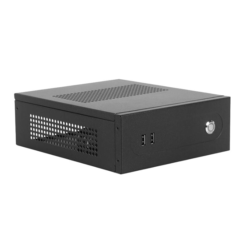 Mini Chassis orizzontale Computer Gaming Pc Desktop Chassis: Default Title