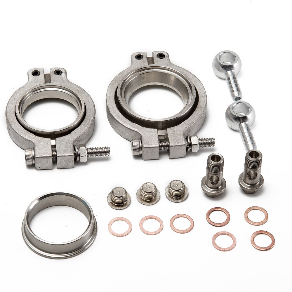 EPMAN MVS 38mm Wastegate Aluminium oben Stahl V-Band Gold Externe Abfall Tor Für Aufzurüsten Turbo vielfältig 14PSI EPWS8815