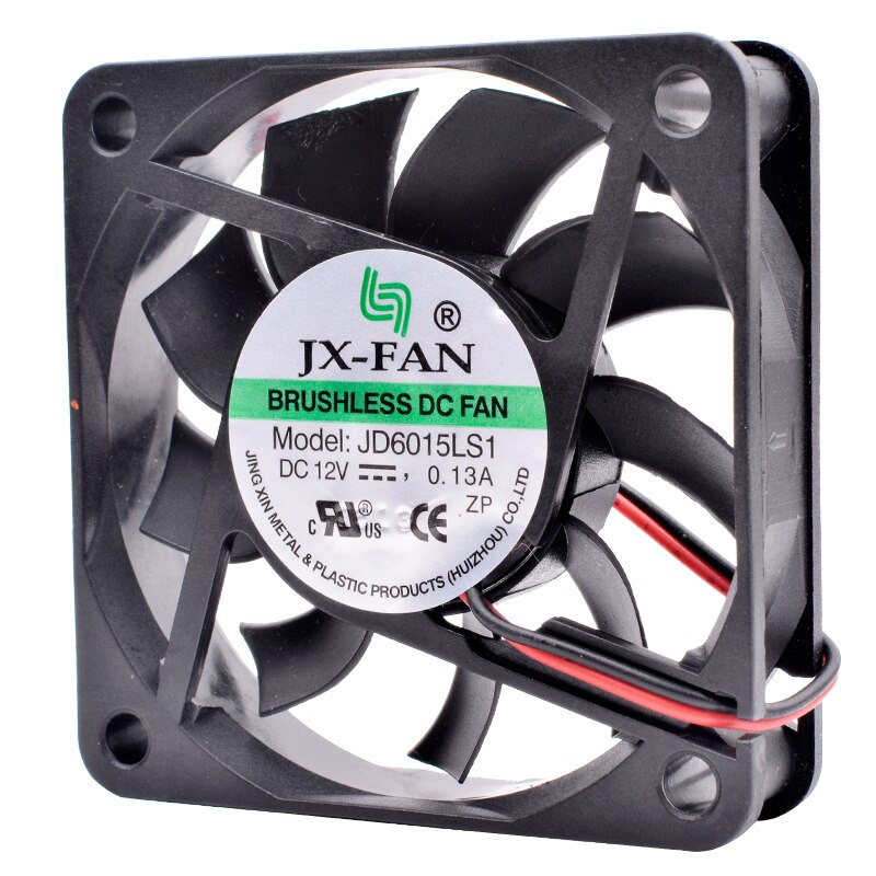 JX-FAN JD6015LS1 6cm 6015 60mm fan 60x60x15mm 12V 0.13A power charger cooling fan