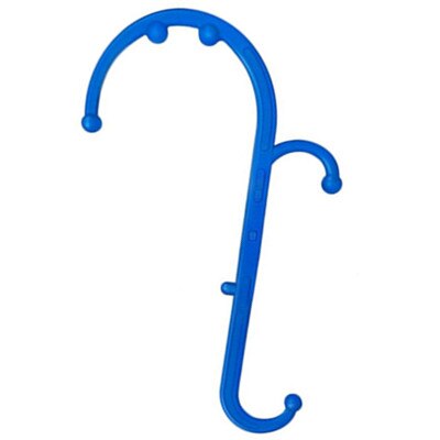 Trigger Punt Zelf Massage Stok Haak Theracane Body Muscle Relief Originele Thera Cane Back Massager Therapeutische Druk Gereedschap: Style 2 Blue