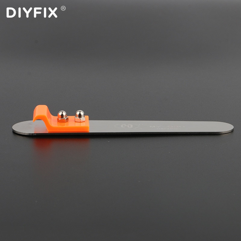 DIYFIX Mobile Phone Opening Tool For Samsung Huawei Desassembling Middle Frame Metal Stainless Steel Crowbar LCD separator Tool