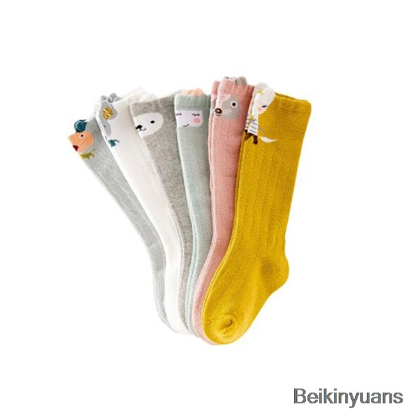 1 Pair Unisex Sveglio Bello Del Fumetto di Fox Kids del bambino Calzini E Calzettoni Al Ginocchio Della Ragazza del Ragazzo Del Bambino Del Bambino Calzini E Calzettoni animale infantile Morbido Cotone calzino
