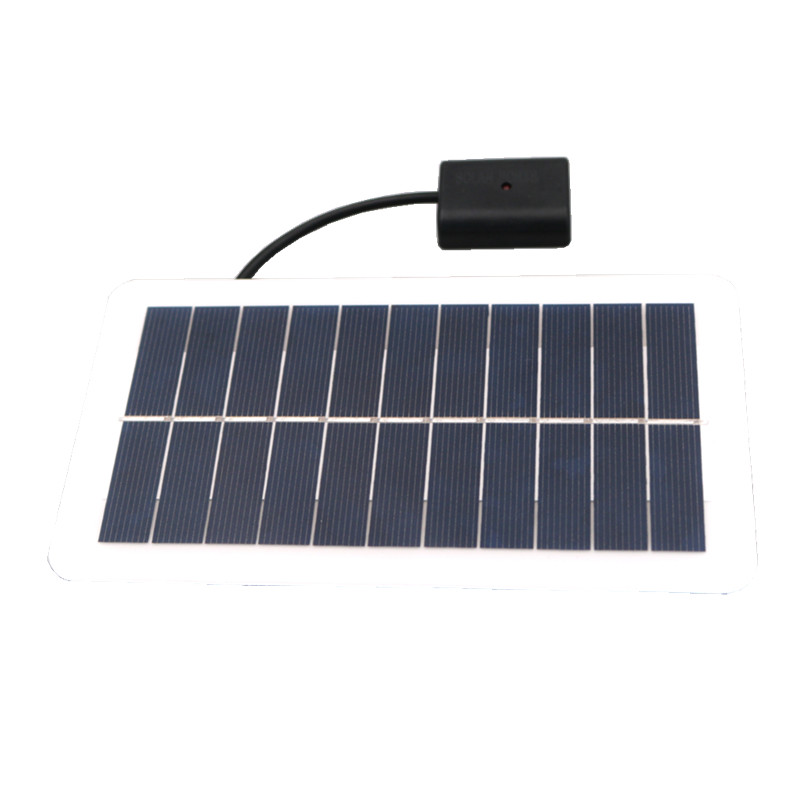 Mini Solar Panel 5V 2W 400mA Output USB Solar Cell Outdoor 18650 Battery Charger /5V 2ACharge Regulators USB Port