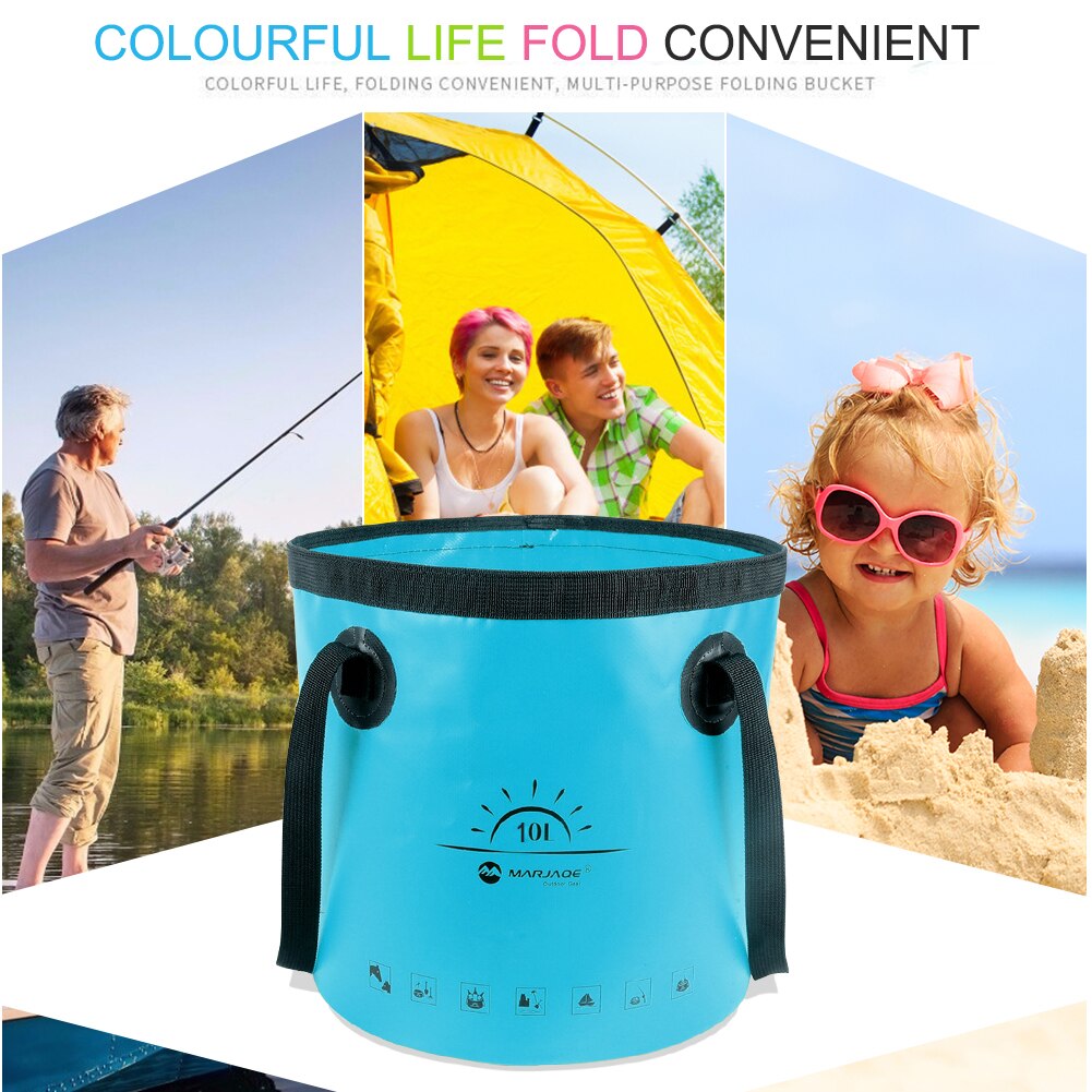 Food Grade Auto Water Tank Container Waterdicht Water Emmer Outdoor Camping Vissen Opvouwbare Wandelen Water Vat