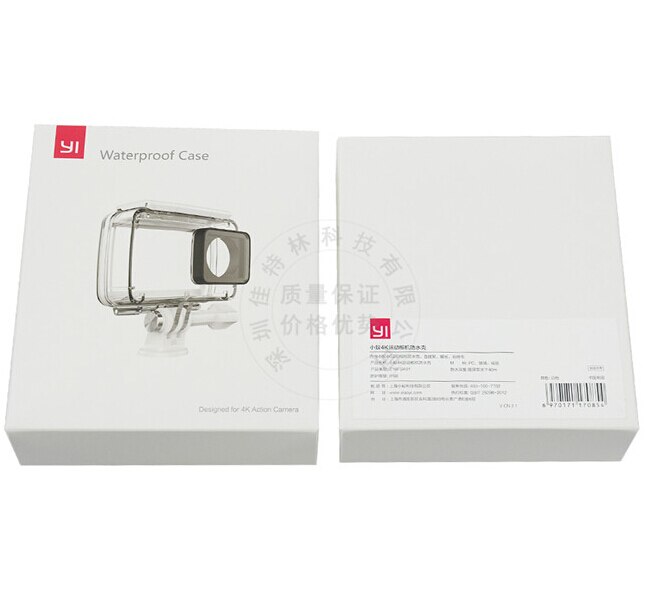 Original kamera vattentät fodral  yi 2 4k dykning sport vattentät box för xiaomi yi lite 4k+  actionkamera aksesoris tillbehör