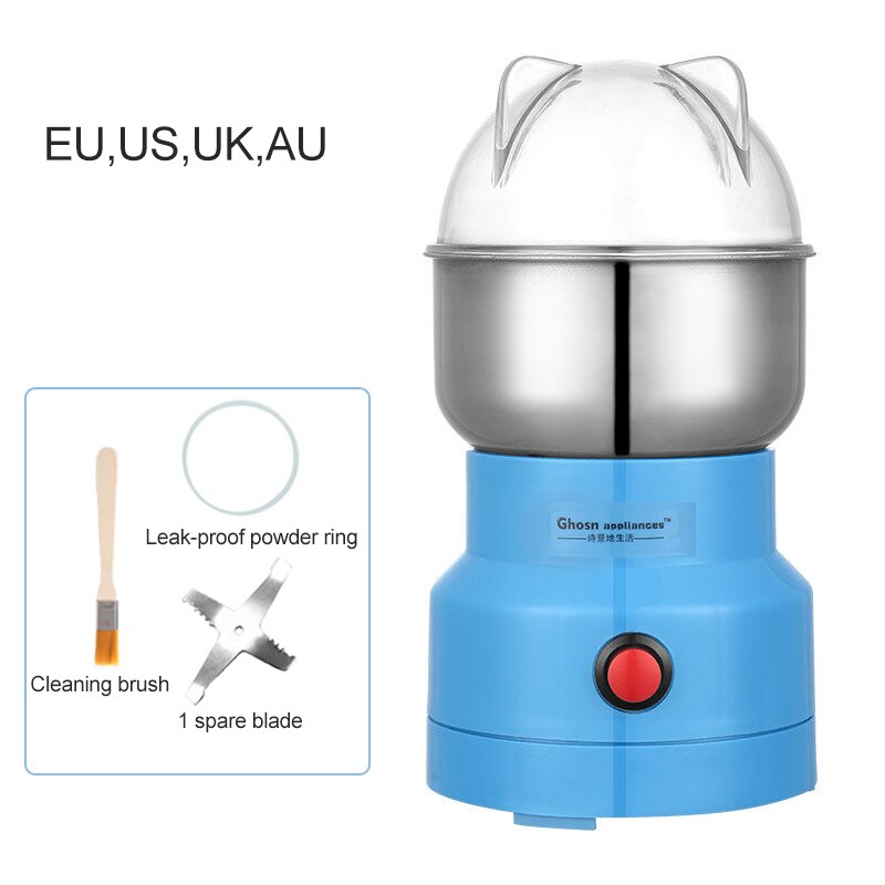 Elektrische Grinder Machine Koffie Frezen Keuken Granen Noten Bonen Kruiden Grain Slijpen Blender Automatische Coffee Grinder Machine: Type 2 / 110v / EU