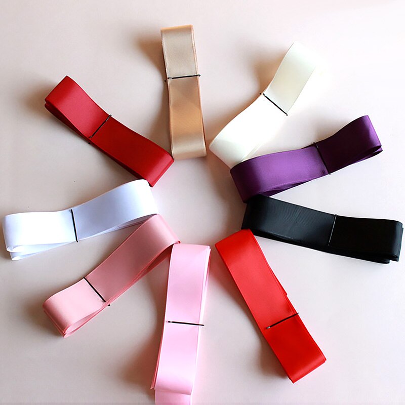 9 Colors Bright Simple Ribbon Belt Delicate Solid Wedding Bridal Evening Souvenir Daily Life Waistband Dress Decoration