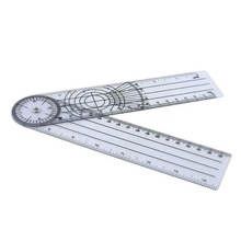 30cm Korean Flexible Folding Ruler Multifunction Plastic Drawing Rulers Office School Stationery Students Kids