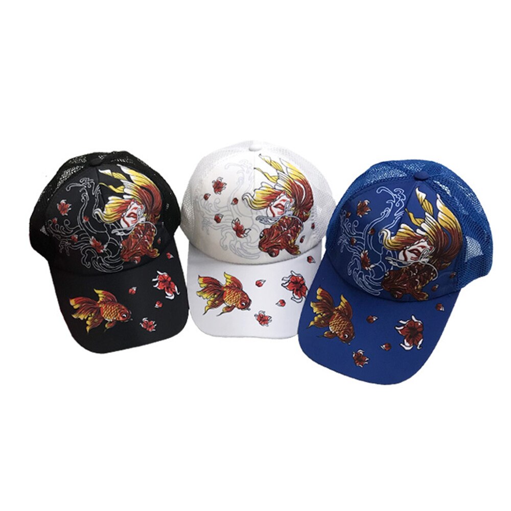 Bassball Cap Summer Sun Hat Big Brim Classic Foldable Hat Casual Outdoor Cap Men UV Protected Sea Rock Fly Fishing