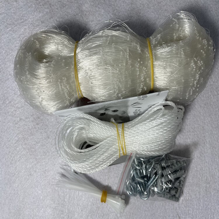 Plastic Cat Protective Net Pet Protection Net Sturdy Safe Wire Cover for Balconies Windows Firmly prevent falling cat: 2x3m