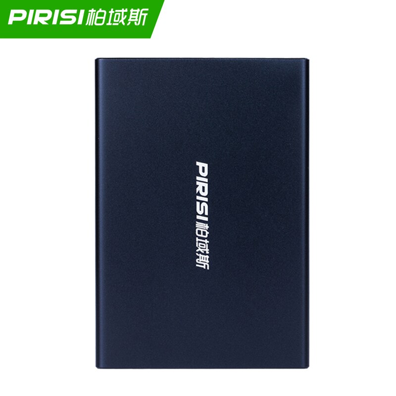 Pirisi original ekstern harddisk 500gb bærbart disklager 5 farver valgfri til pc, mac, tablet, xbox , ps4, tv-boks: Sort
