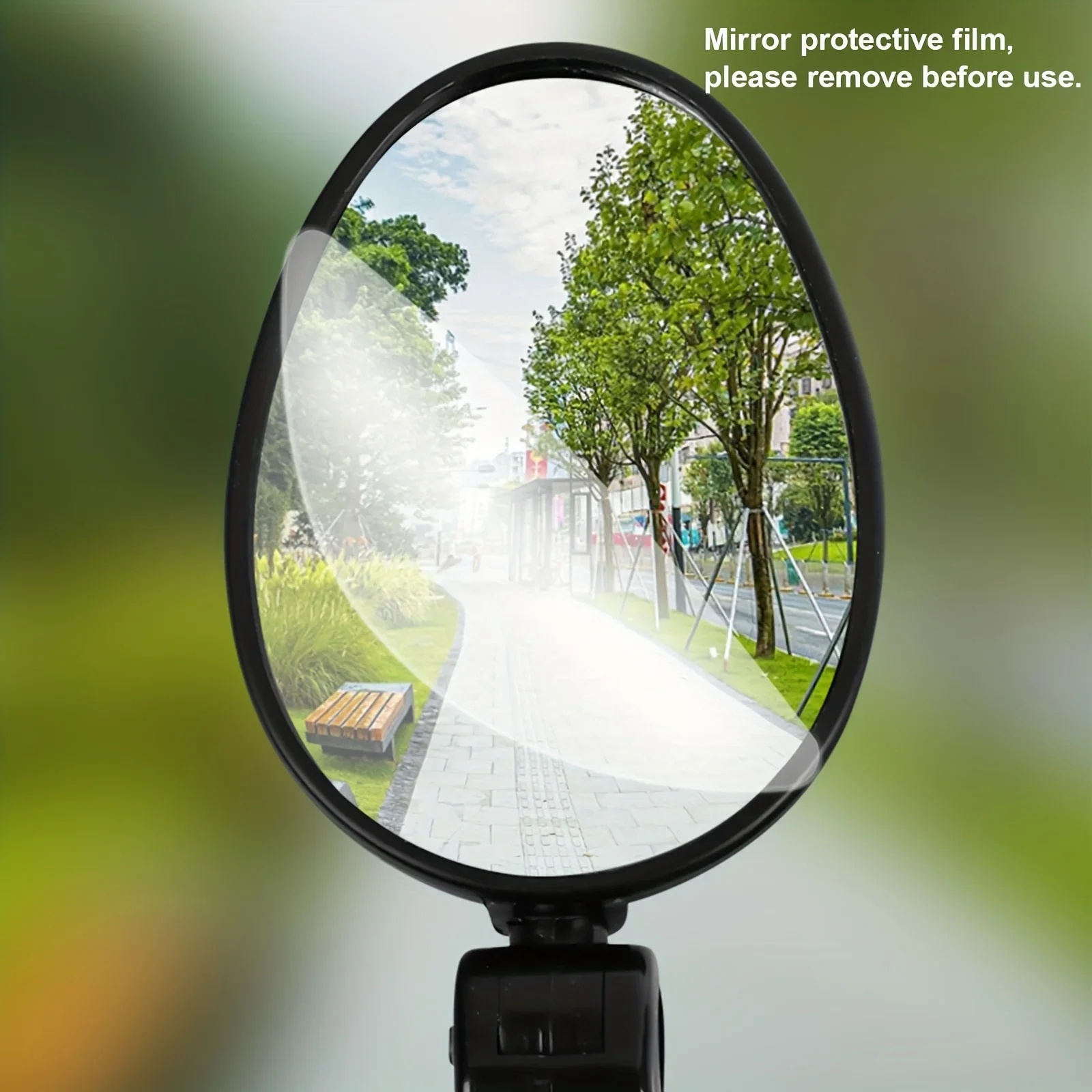 Miroir de vélo rétroviseurs de cyclisme miroir de guidon rotatif réglable à 360 degrés accessoires de vélo de route vtt grand Angle