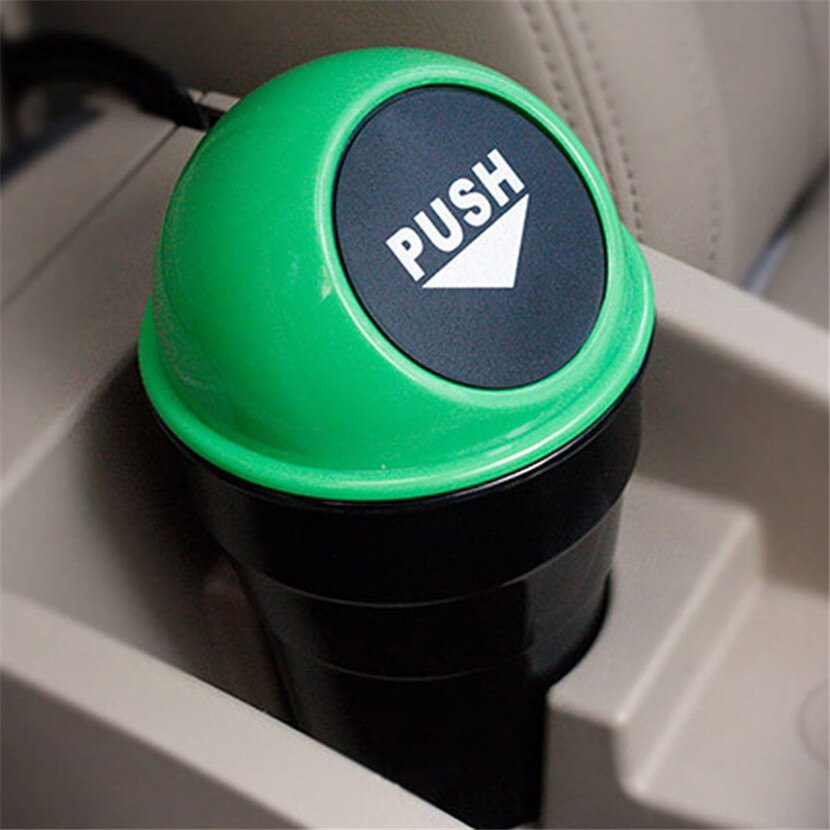 Universal Car Trash Bin Car Garbage Can Rubbish Car Trash Can Garbage Dust Case Holder Bin Automobile Storage Bucket #30