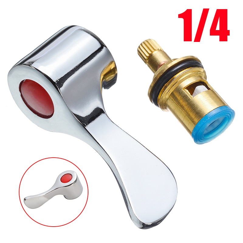 Replacement Lever Heads Reviver Faucet Handle Conversion Kit 1/4 Turn Use Basin Sink Tap For Kitchen Faucet Accessories