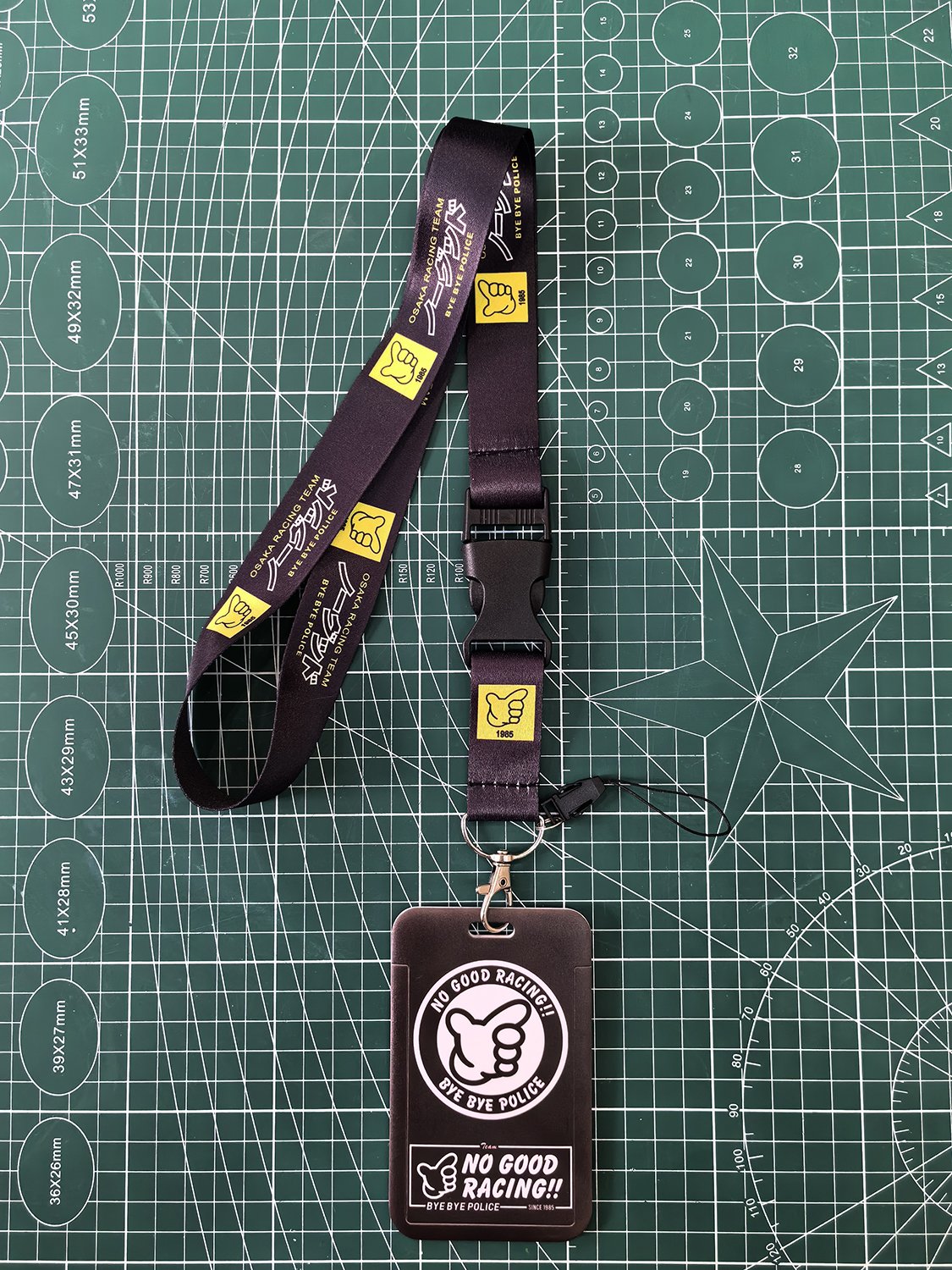 LLavero de estilo JDM Rculture ABS, tarjetero para tarjetas de crédito bancarias, nombre de identificación de autobús, cordón para novia NOS HKS MUGEN POWER, accesorios: Morado