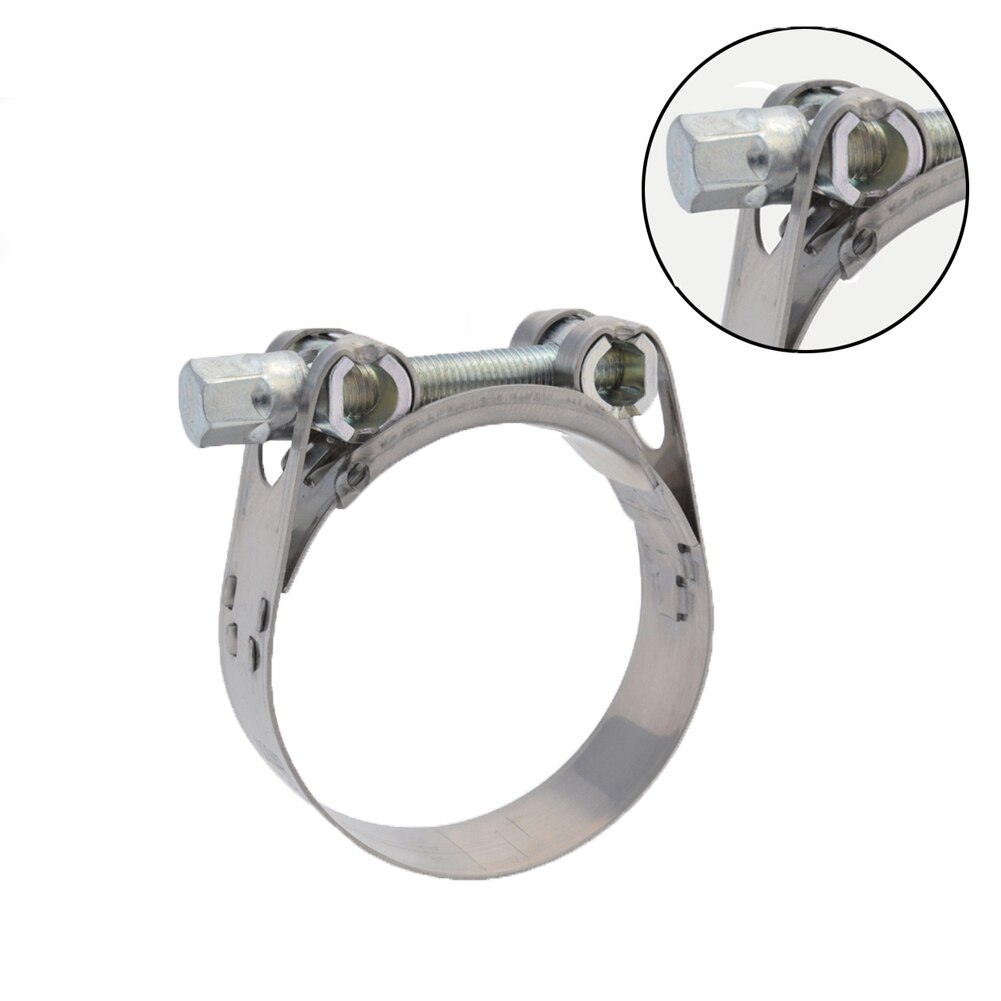 With Cla Stainless Steel Hose Clamp Exhaust Clamp Banjo Bracket Motorcycle Strap