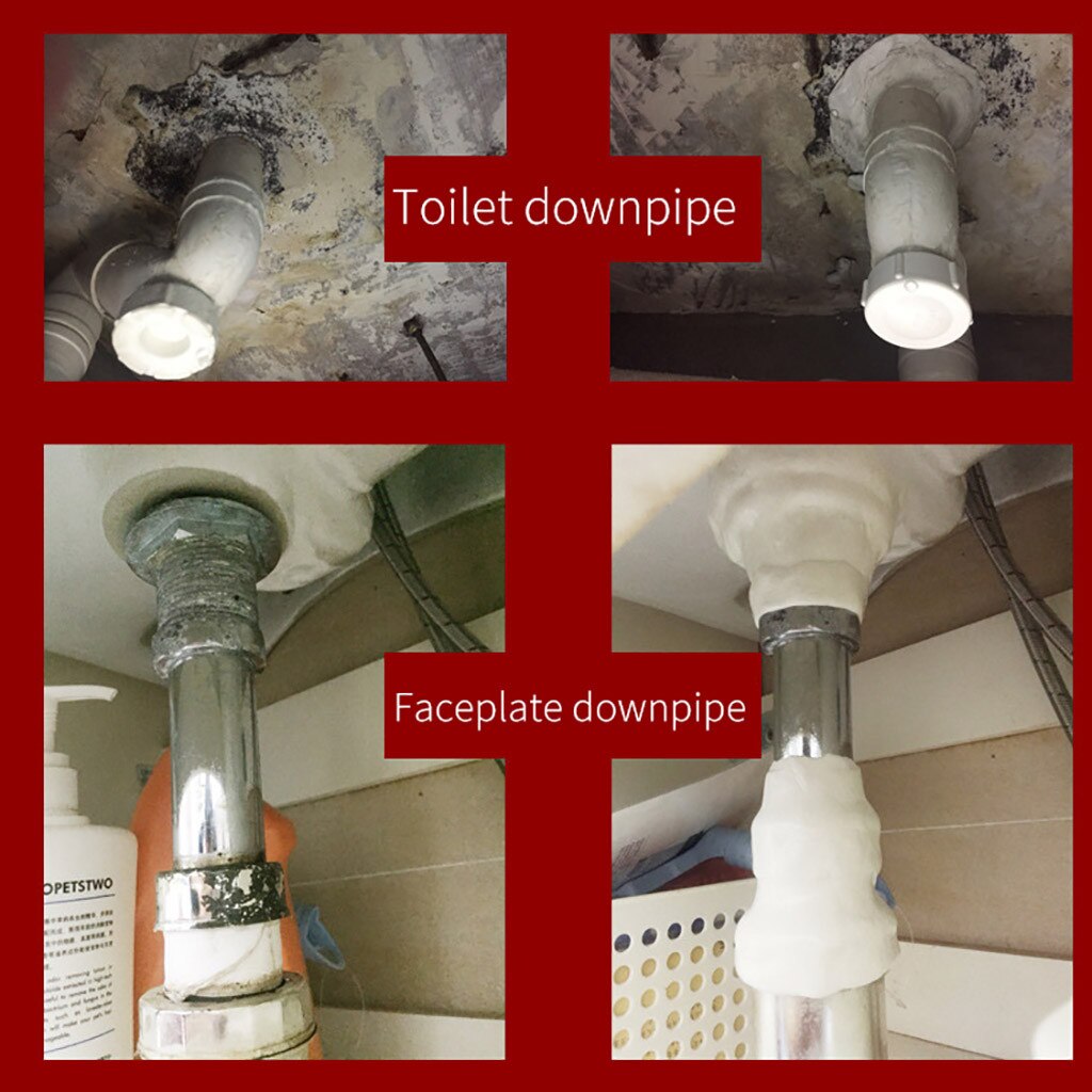 Multifunctional pipeline waterproof repair glue for PVC Sewer Pipe Casts Iron Pipe Family Water leak plastic steel mud