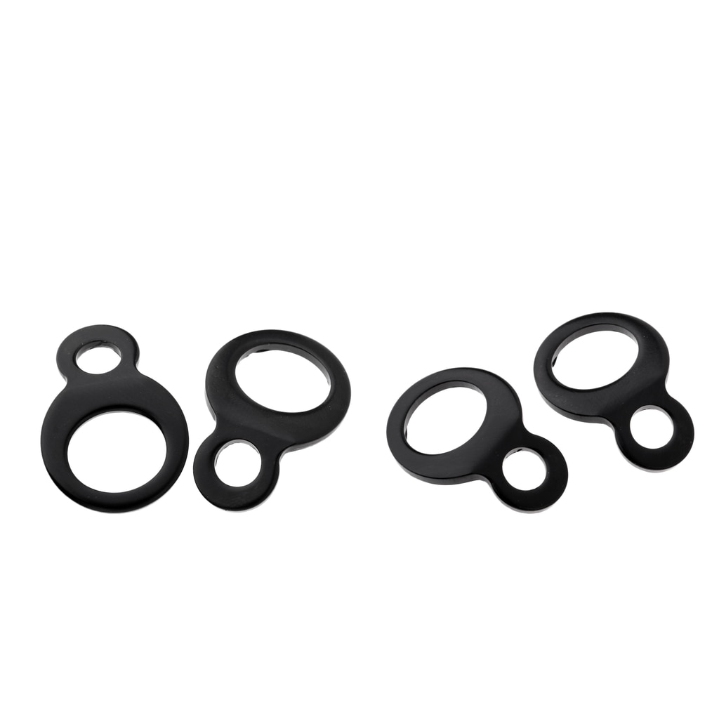 4x Stainless Steel Tie Down Strap Rings For Motorbike Dirt Bike UTV