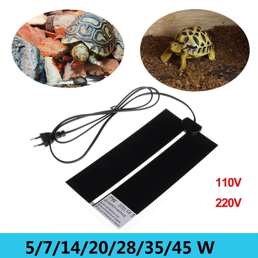 110V 220V Reptilien Inkubator Warme matt 5-45W Haustier Heizung Pad Decke Einstellbare Thermostat Temperatur Regler