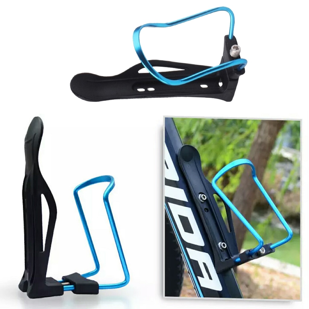 Water Bottle Holder Adjustable Alloy Bicycle Water Cup Cage Bracket Ushake Bike Drink Holder