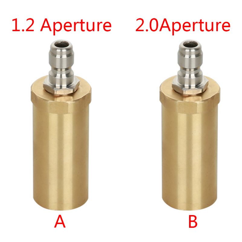 Høytrykks roterende dyse av rent kobber 3600 psi innenlands 360 grader keramisk spole vaskedyse bilvaskeverktøy tilbehør