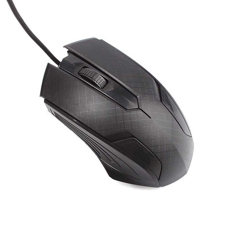 Wired Optical Gaming Mouse 3000DPI 2 Button Black Gamer USB Gamer Pro Mause Mice Cable For Home Office PC Laptop Computer #72727