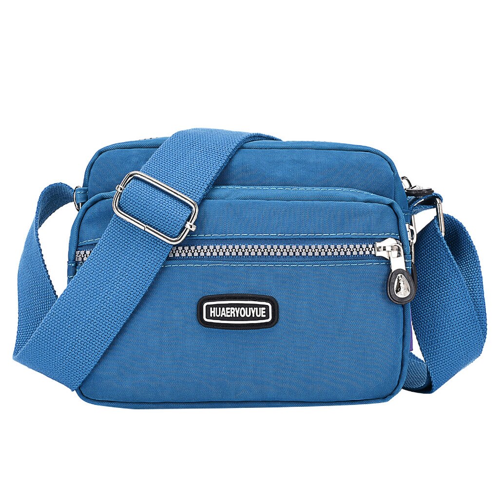 Luxury Shoulder Bag Female Women Nylon Shoulder Bag Waterproof Daily Shopping Handbag сумка женская#619P: Blue 