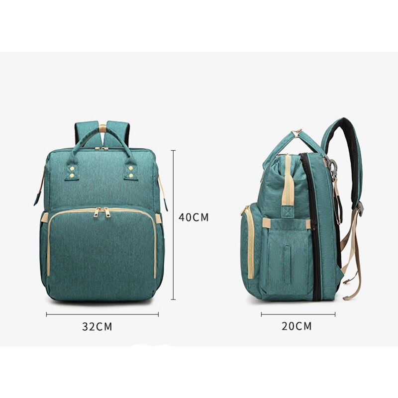 Moisés de viaje Lekebaby, cama plegable para bebé, pañal portátil, mochila para mamá, cuna para niño pequeño