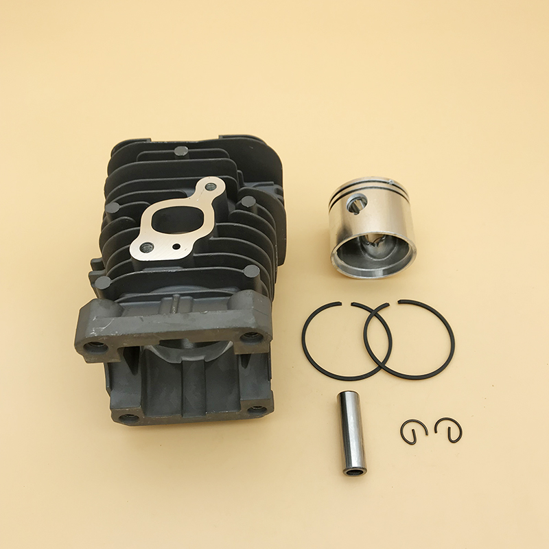 Hundure 41.1 mm kædesav cylinder og stempel assy til partner 350 partner 351 benzin motorsav reservedele
