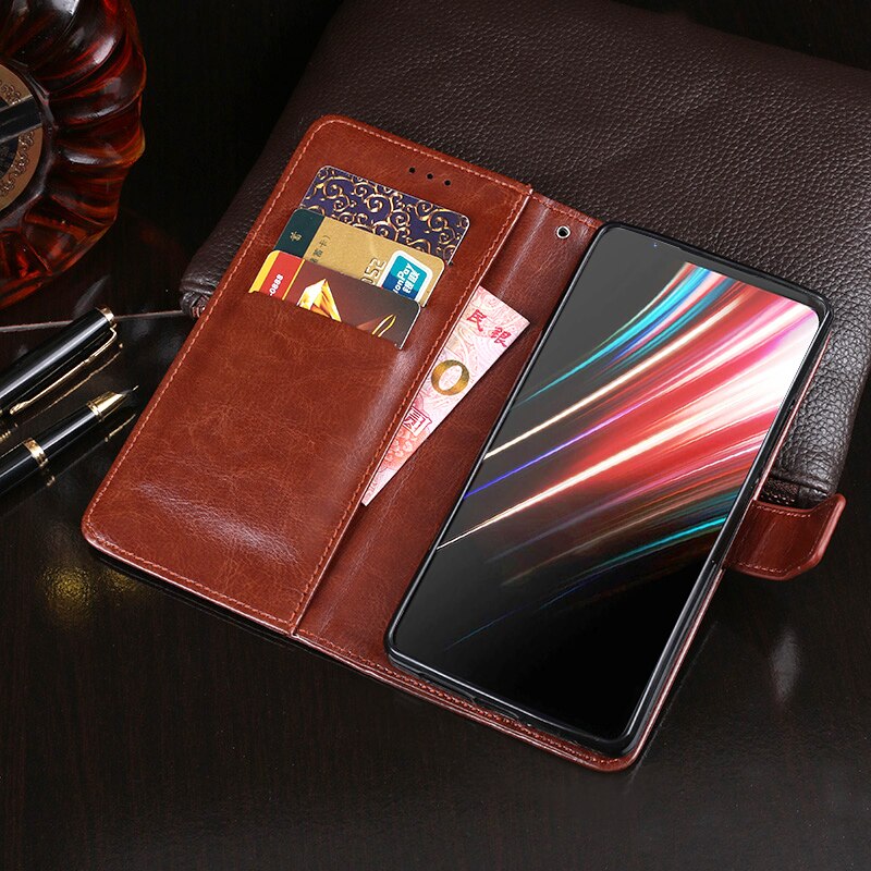 For ZTE Nubia Red Magic 5G Case Flip Wallet Business Leather Coque Phone Case for ZTE Nubia Red Magic 5G Cover Accessories