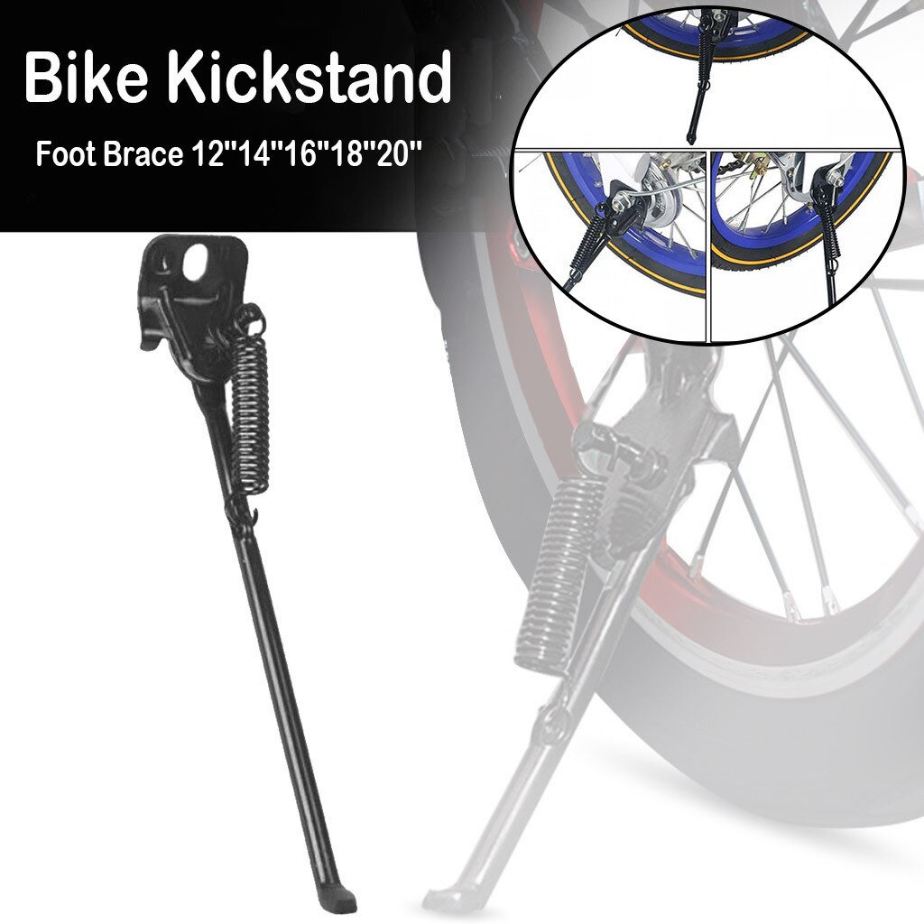 Bicycle Kick Stand Mountain Bike Kickstand Adjustable Road Bike Bicycle Cycle Prop Two Holes Side Rear Parking Stable Stand #15