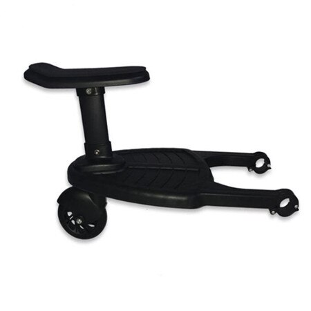 Neue Kinderwagen Zubehör Pedal Zwillinge kinderwagen Stehend Platte Reiter Buggy Gremium Geschwister Gremium Zweite Art Artefakt Anhänger: Schwarz