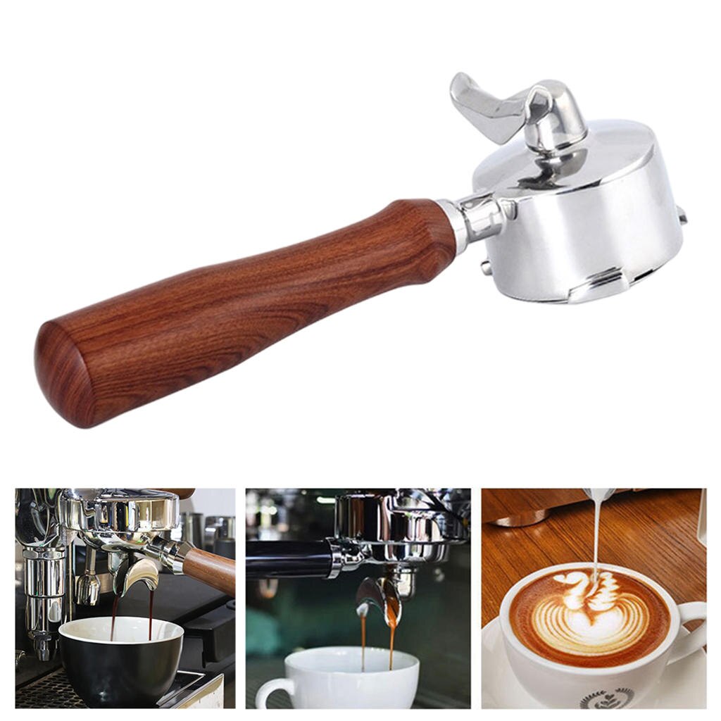 Máquina de café portafiltro de 51mm, filtro fino de doble Caño para EC680 685, piezas de accesorios para Barista de cafetería doméstica: Red C